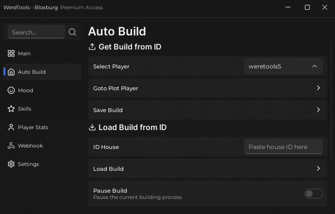 WereTools Screenshot 2